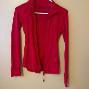 Lululemon red define jacket